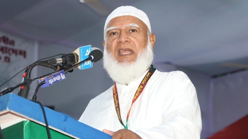 বিএনপির সময় ফুরিয়ে আসছে: জামায়াত আমির