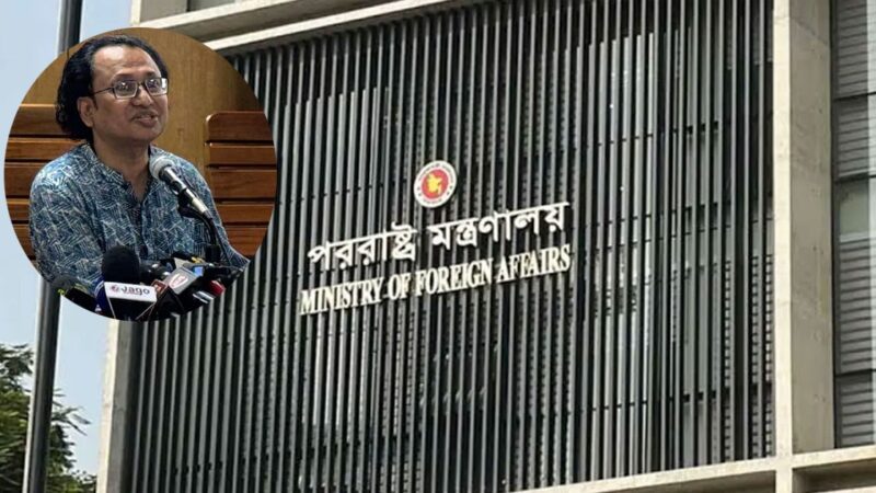 উপদেষ্টা জাহেদকে দিল্লিতে প্রবেশে বাধা, ভারতের ভারপ্রাপ্ত হাইকমিশনারকে তলব
