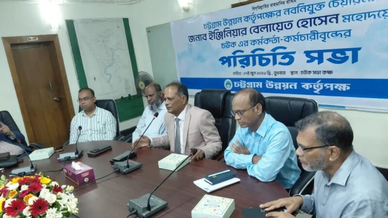 ডিসেম্বরের আগেই জলাবদ্ধতাসহ সিডিএ-এর তিন প্রকল্প শেষ হবে