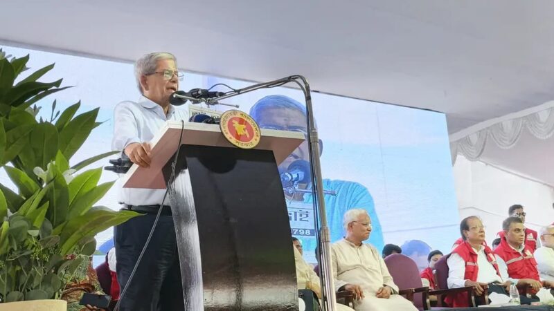 তিস্তা মহাপরিকল্পনা যেকোনো মূল্যে বাস্তবায়ন করব : মির্জা ফখরুল