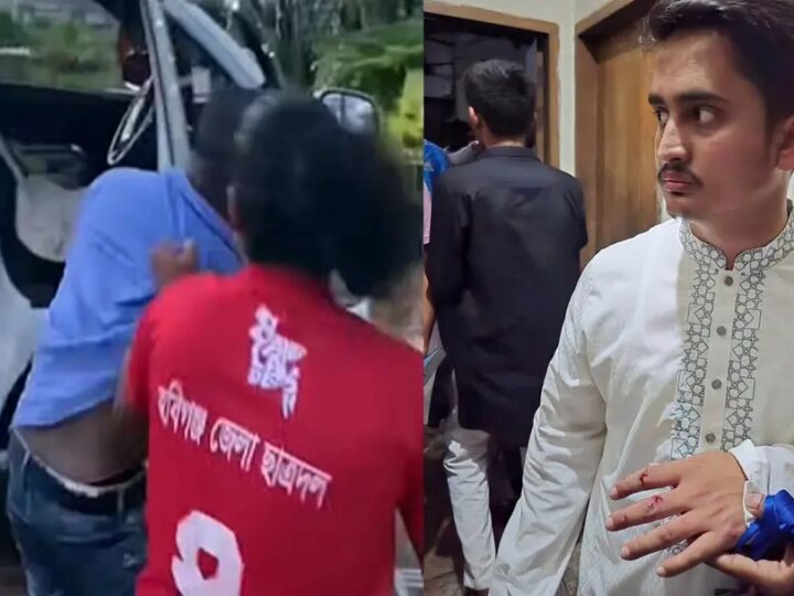 হবিগঞ্জে এনসিপির গাড়িবহরে হামলা, সারজিসসহ আহত অনেকে