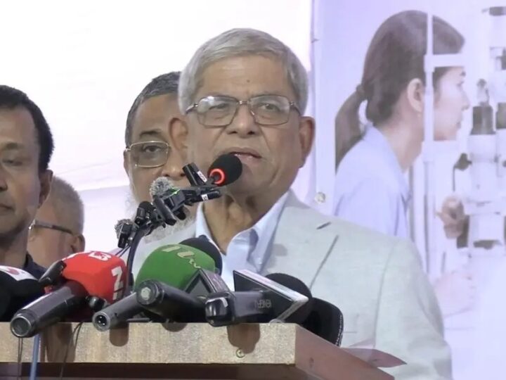 ক্ষমতায় আসছেন ভেবে দম্ভ নয়, মানুষের সেবা করুন: মির্জা ফখরুল