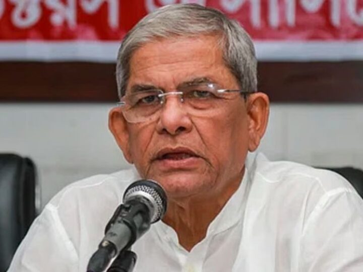 বিরোধী দল শেখ হাসিনার ভাষায় কথা বলছে: মির্জা ফখরুল