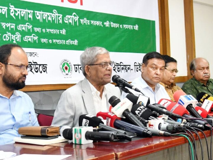 বিরোধী দলকে সঙ্গে নিয়ে রাজনৈতিক সংকটের সমাধান: মির্জা ফখরুল