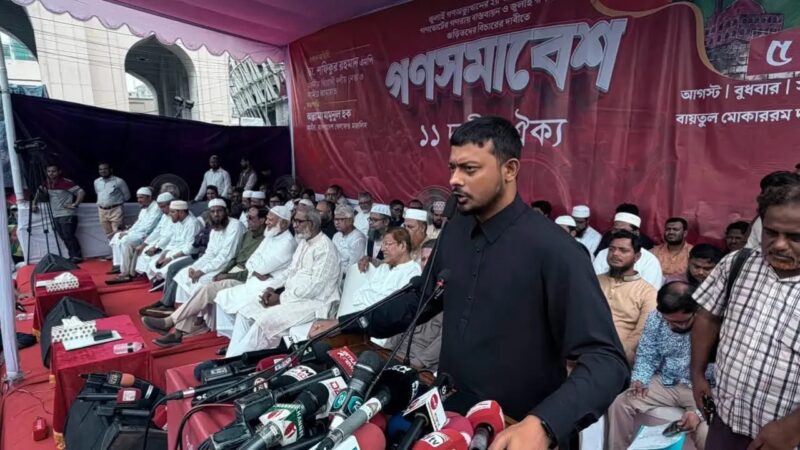 তারেক রহমান ক্ষমতায় থাকবেন না, পতন শুরু হয়ে গেছে : পাটওয়ারী