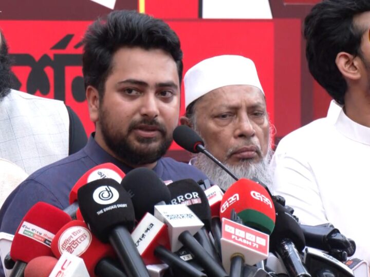 গণভোটের অধিকার চুরি করেছে সরকার: নাহিদ ইসলাম