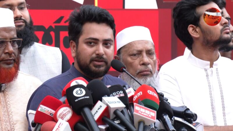 গণভোটের অধিকার চুরি করেছে সরকার: নাহিদ ইসলাম