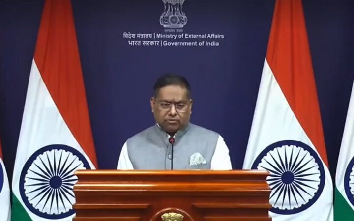 দিল্লিতে প্রেস কনফারেন্সে শেখ হাসিনার দেয়া বক্তব্যে সমর্থন নেই ভারতের: রণধীর জয়সওয়াল