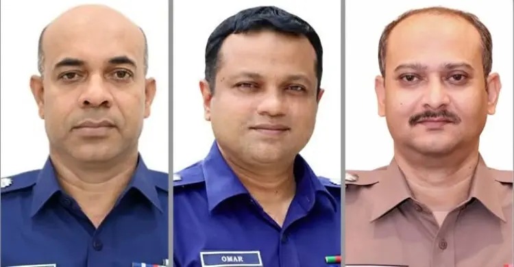 গাজীপুর, খুলনা ও কুষ্টিয়ায় নতুন পুলিশ সুপার