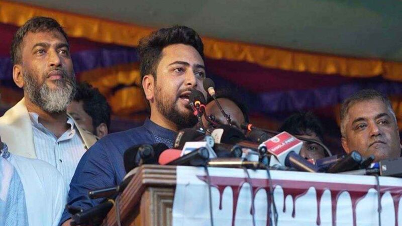 গণভোটের রায় বাস্তবায়ন না হলে সরকারকে ক্ষমতায় থাকতে দেব না: নাহিদ ইসলাম