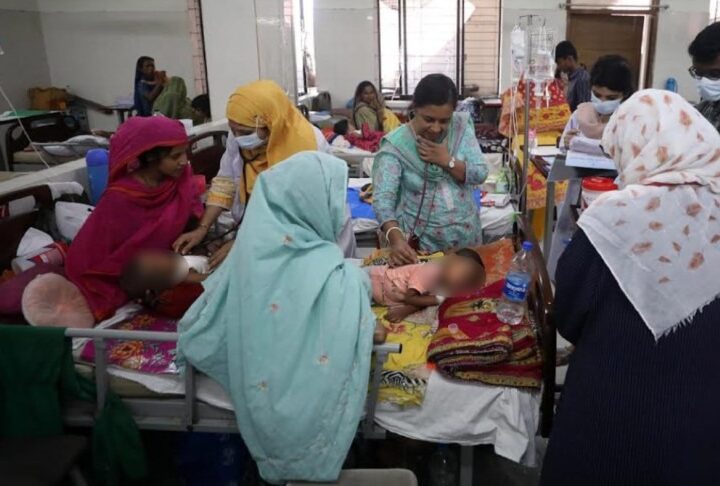 হামের উপসর্গ নিয়ে আরও ৫ শিশুর মৃত্যু, আক্রান্ত ১০৭৭