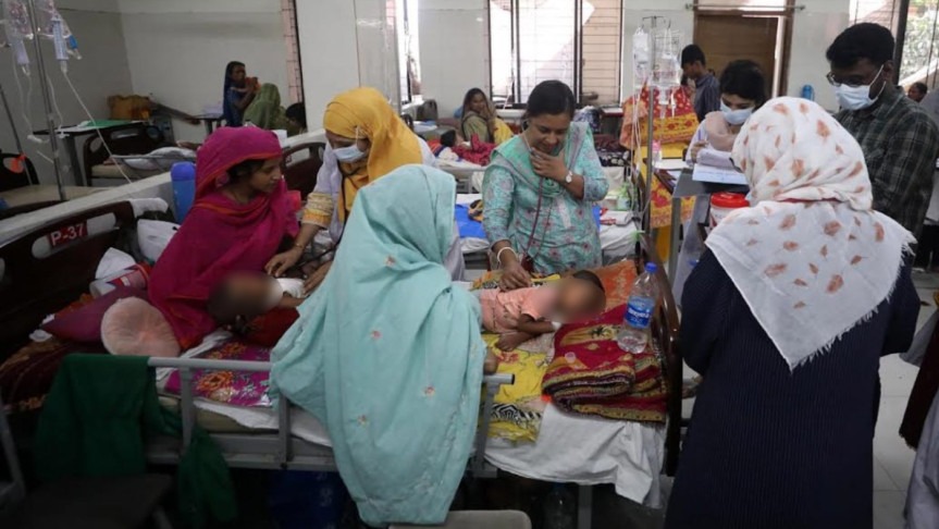 হামের উপসর্গ নিয়ে আরও ৫ শিশুর মৃত্যু, আক্রান্ত ১০৭৭