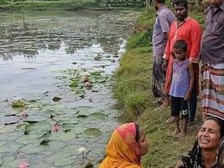 শাপলা তুলতে গিয়ে পানিতে ডুবে দুই চাচাতো বোনের মৃত্যু