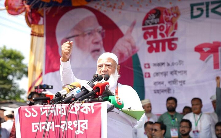 বিএনপি পানি তো খাবেই, ঘোলা করে খাবে: জামায়াত আমির