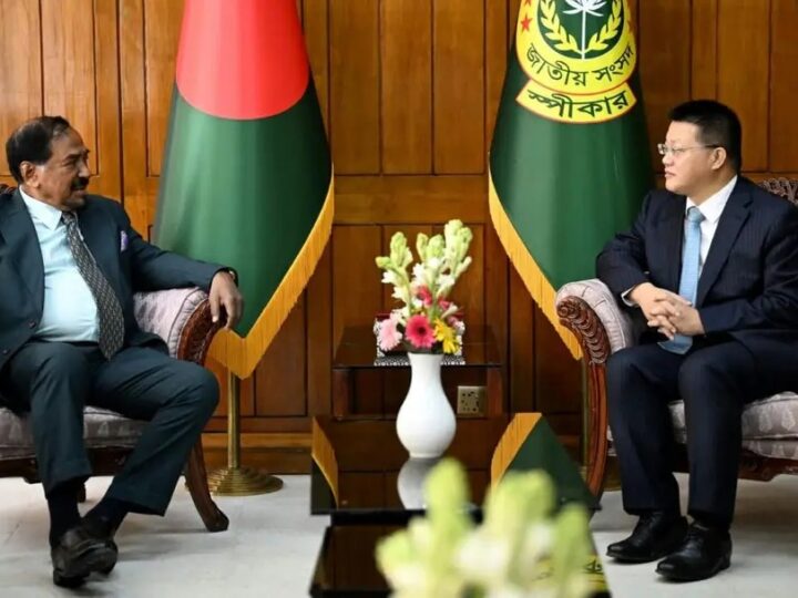 রোহিঙ্গা প্রত্যাবাসন ও বঙ্গোপসাগরে জ্বালানি অনুসন্ধানে চীনা বিনিয়োগ চান স্পিকার
