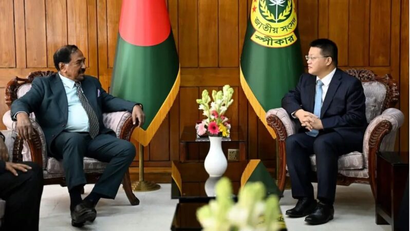 রোহিঙ্গা প্রত্যাবাসন ও বঙ্গোপসাগরে জ্বালানি অনুসন্ধানে চীনা বিনিয়োগ চান স্পিকার