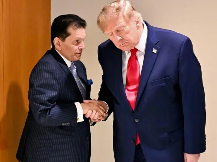 মার্কিন প্রেসিডেন্ট ট্রাম্পের সঙ্গে খলিলুর রহমানের মতবিনিময়