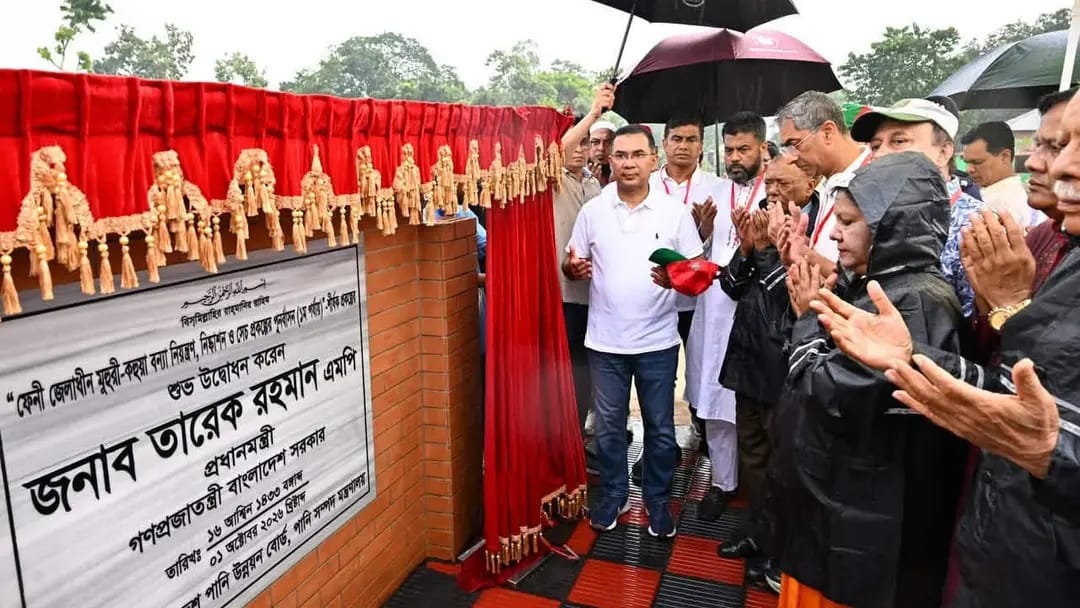 ফেনীর ‘মুহুরী-কহুয়া’ সেচ প্রকল্পের উদ্বোধন করলেন প্রধানমন্ত্রী