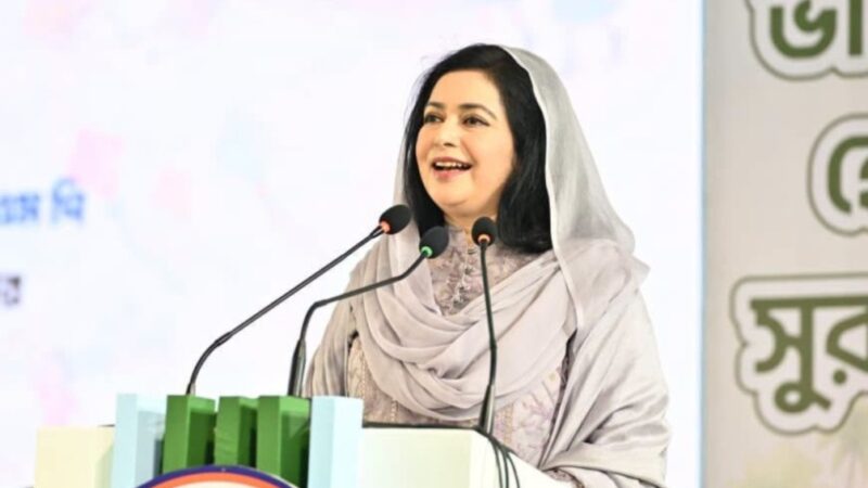 শিশুদের শৈশব নিরাপদ ও ভবিষ্যৎ সুরক্ষিত হতে হবে: জুবাইদা রহমান