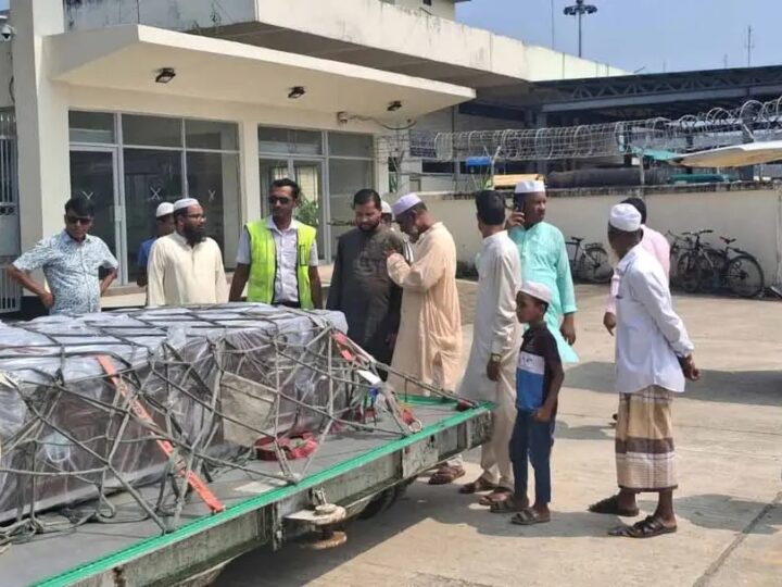 সৌদি আরবে সড়ক দুর্ঘটনায় নিহত সিলেটের দুই প্রবাসীর মরদেহ দেশে
