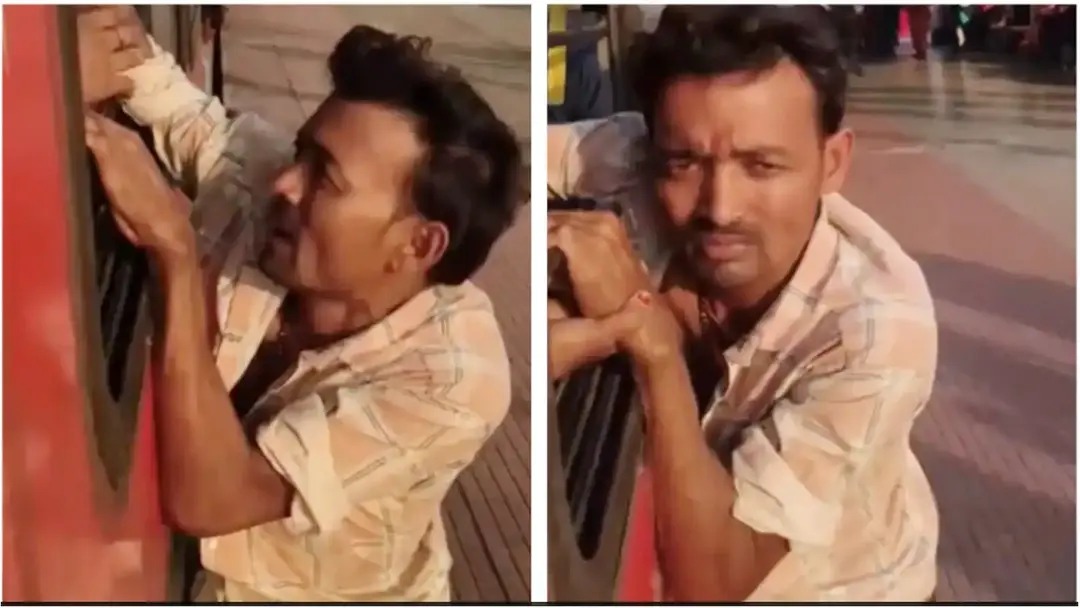 মোবাইল চুরির চেষ্টা, চলন্ত ট্রেনের জানালায় ঝুলে রইলেন সন্দেহভাজন চোর