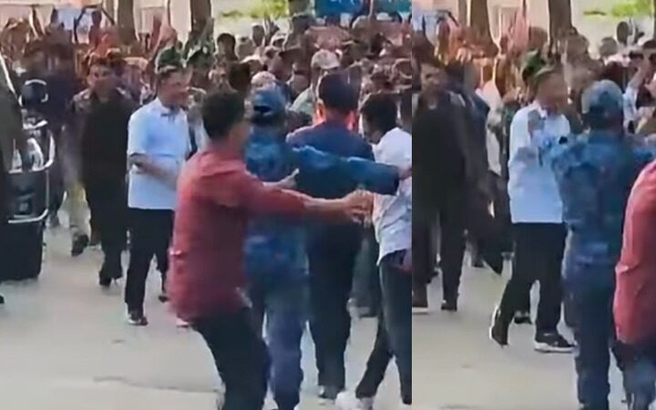 প্রটোকল ভেঙে মানুষের সঙ্গে মিশে গেলেন প্রধানমন্ত্রী