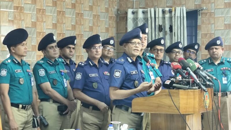 চাঁদাবাজির বিরুদ্ধে স্বতঃপ্রণোদিত মামলা করতে নতুন আইন হচ্ছে: আইজিপি