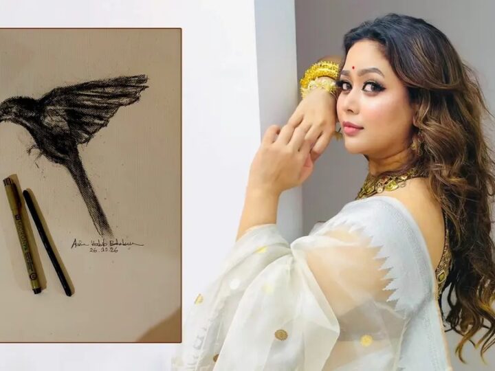 ছবি, কবিতা ও শব্দে কাকদের বাঁচিয়ে রাখতে চান ভাবনা
